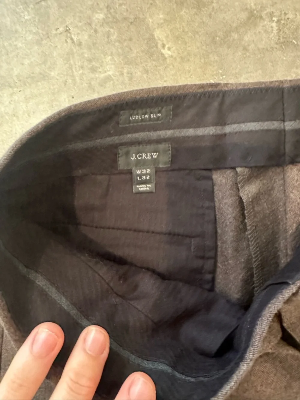 J. Crew Ludlow Slim-Fit Suit Jacket + Pants in Italian Worsted Wool - Brown
